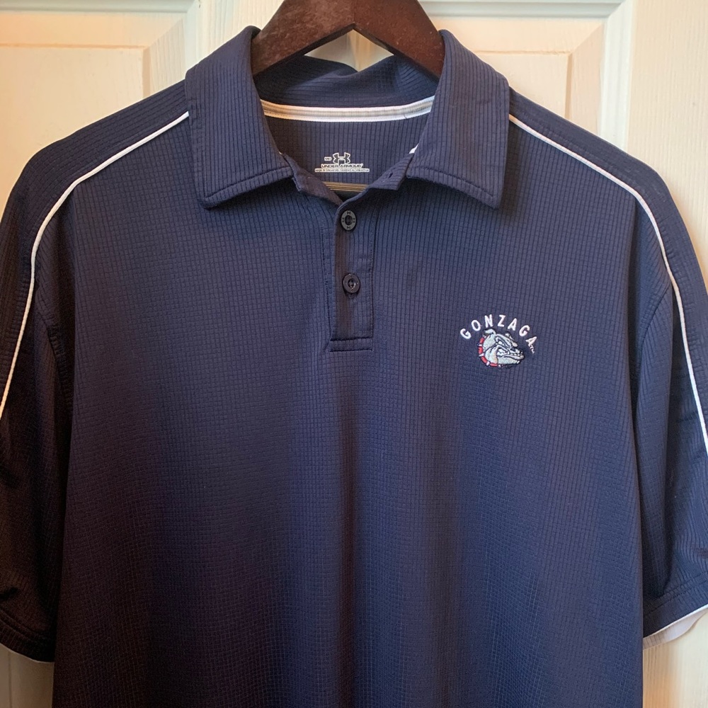 Gonzaga Bulldogs Under Armour Medium Polo